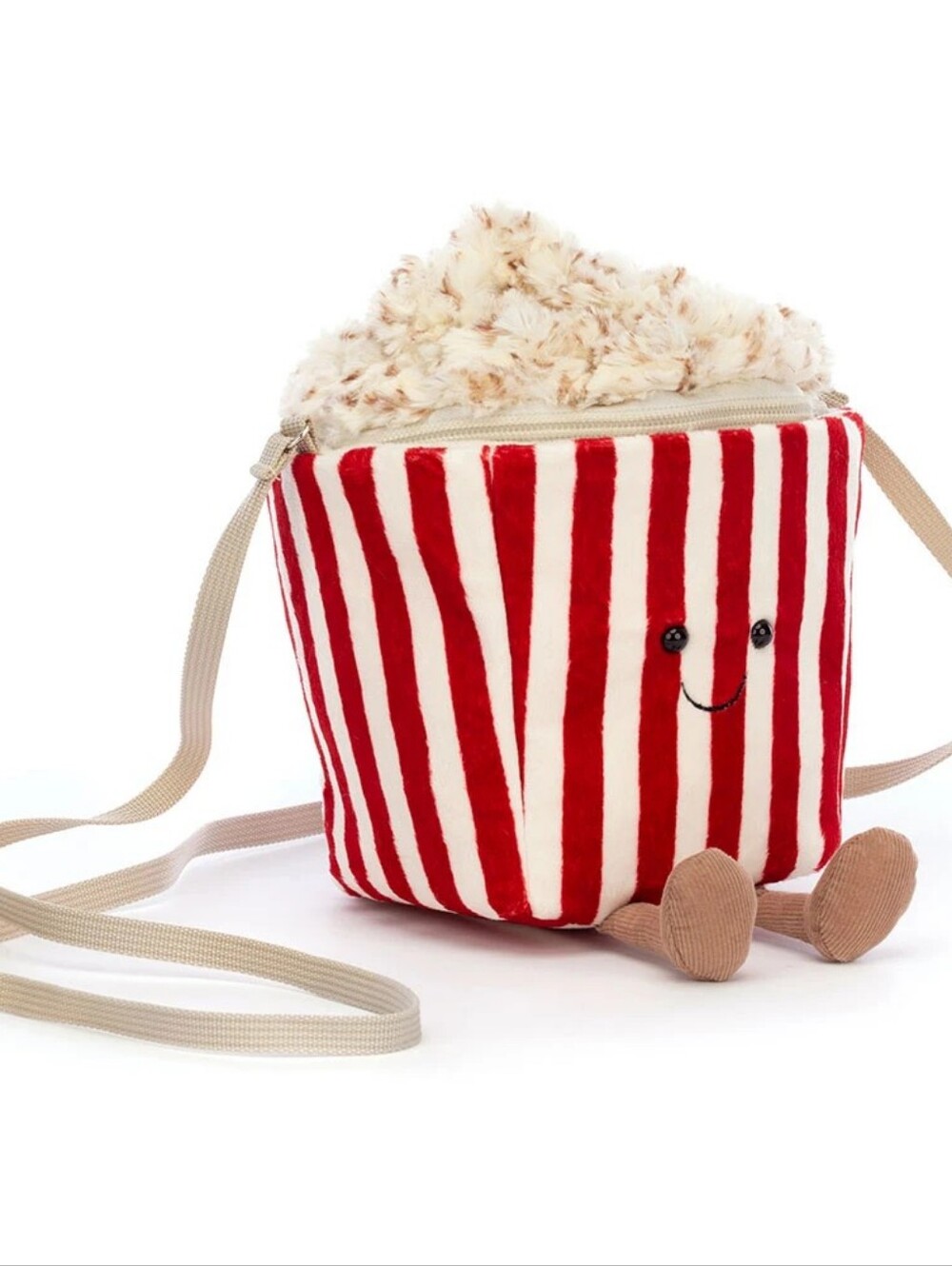 NWT Jellycat Amuseables Popcorn Bag Crossbody